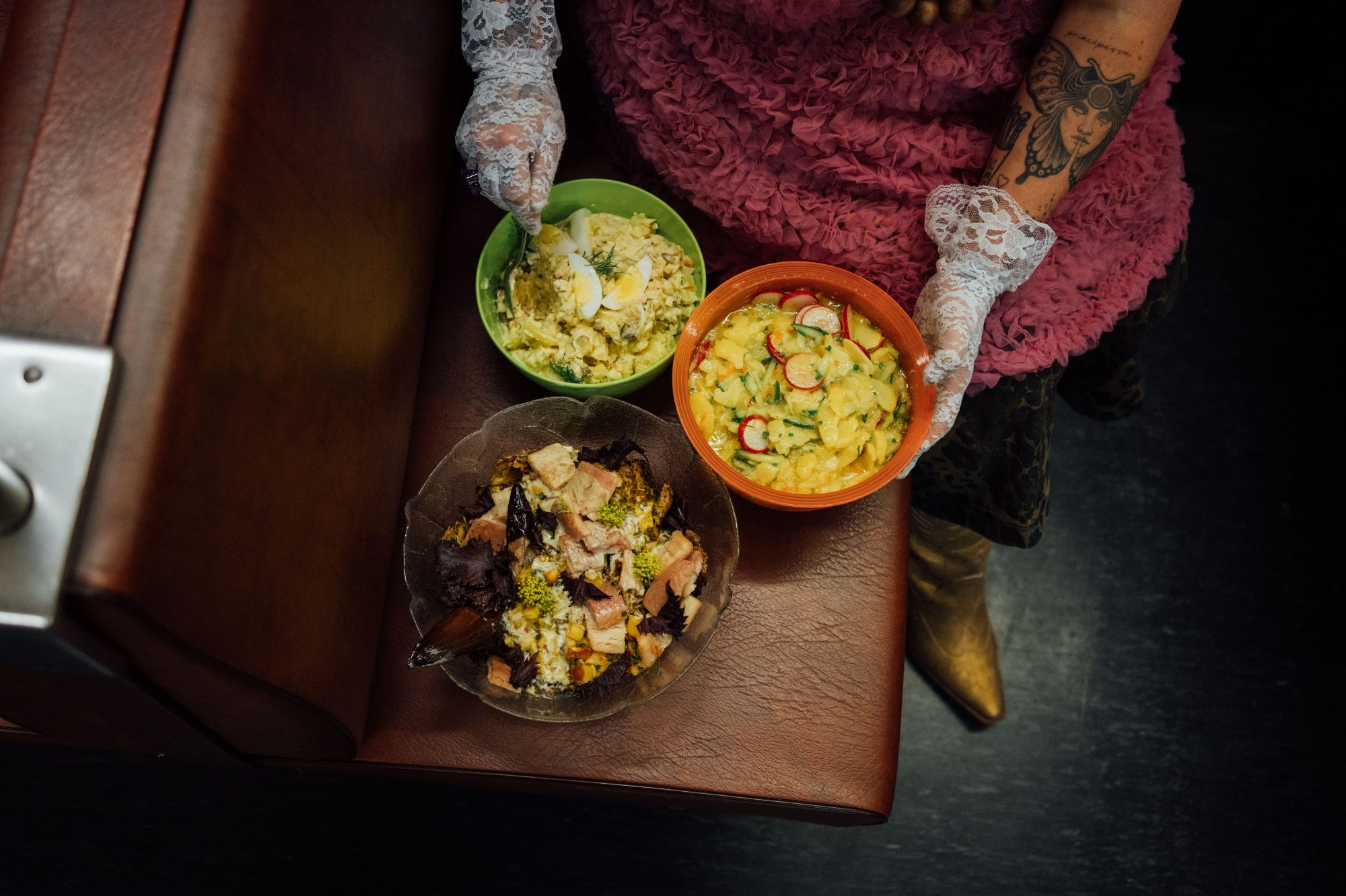 Dreierlei Kartoffelsalat